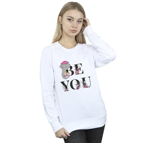 Disney Dames/Dames Dumbo Be You Sweatshirt (Wit) - Image 2