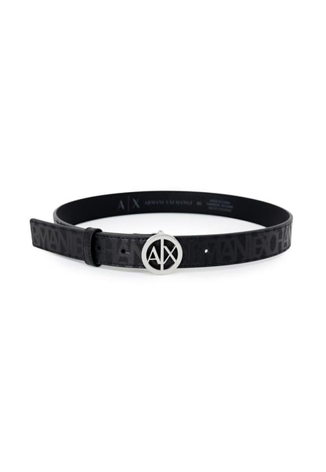 Armani Exchange Ax Logo Leren Riem Voor Heren - Image 1