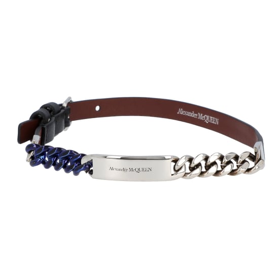 Alexander McQueen Bangles Men Black - Image 4