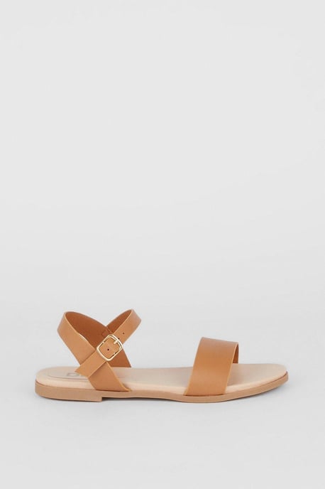 Wide Fit Faye Flat Sandals - Image 2