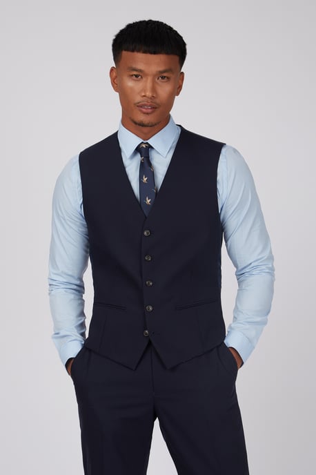 Curtis Twill Waistcoat - Image 1