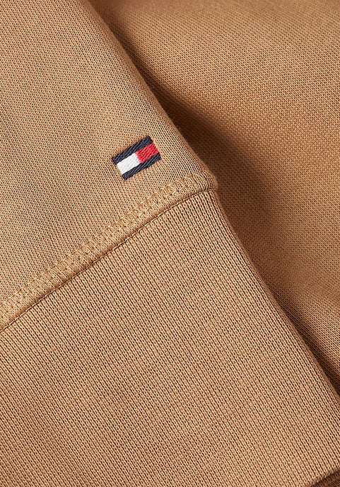 Tommy Hilfiger Hoodies Logo Hoodie Bruin - Image 3