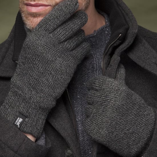 Mannen Winter Warme Zachte Fleece Gevoerde Thermische Handschoenen - Image 4