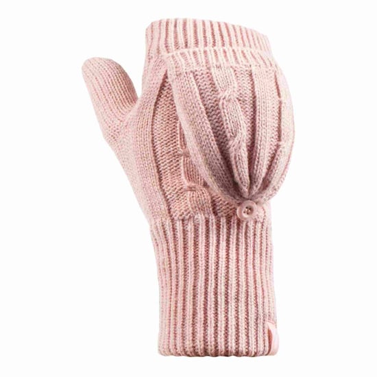 Dames Kabelbrei 2.3 Tog Thermische Winter Vingerloze Converter Handschoenen - Image 1