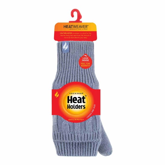 Dames Kabelbrei 2.3 Tog Thermische Winter Vingerloze Converter Handschoenen - Image 2