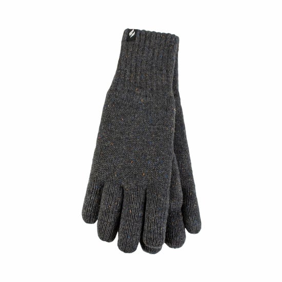 Heren Winter Warme Zachte Fleece Gevoerde Thermische Handschoenen - Image 1