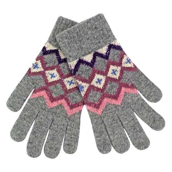 Dames Wollen Handschoenen | Schattige Fairisle Winterhandschoenen voor Koud Weer - Image 3