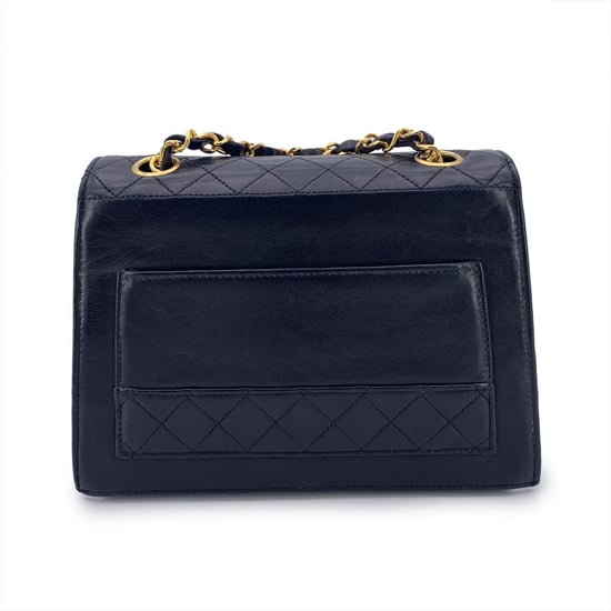 Chanel Vintage Leren Schoudertas Trapezio - Image 3