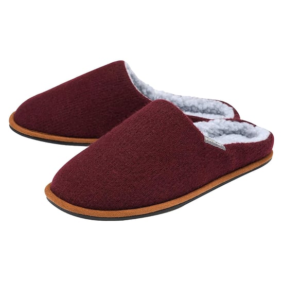 Heren Pluche Voering Muiltjeslippers Met Geheugen Foam - Image 1