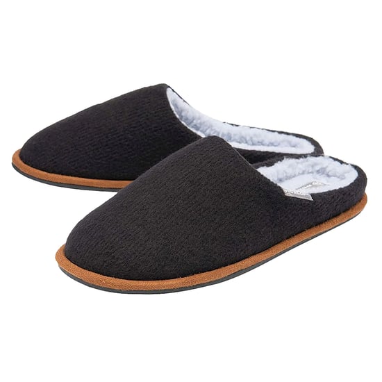 Heren Pluche Gevoerde Instapslippers Met Geheugenfoamsol - Image 1