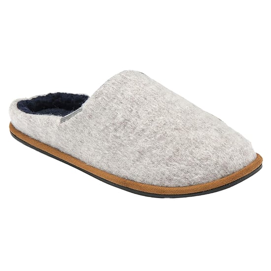 Heren Pluche Gevoerde Muilezelslippers Met Geheugenfoam - Image 2