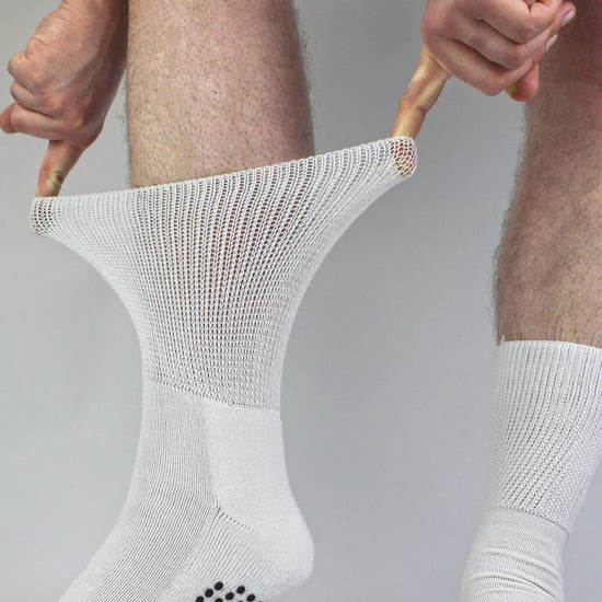 4-Pack Bamboe Diabetessokken met Grip voor Mannen en Vrouwen - Image 2