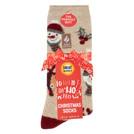 Dames Lite Thermische Kerst Novelty Patroon Sokken - Image 2