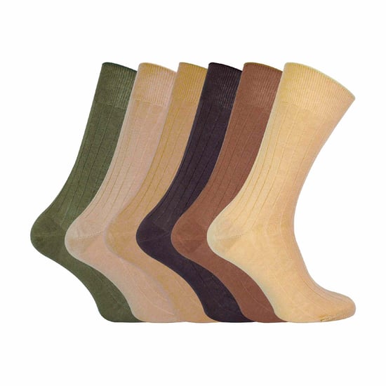 6-pack Mannen 100% Egyptisch Katoenen Dressokken - Image 1