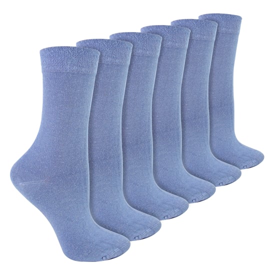Dames 6-pack Sokken van Bamboe en Merinowol Blend - Image 1