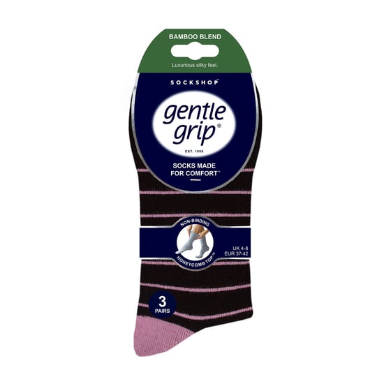 6-Pack Dames Niet-Elastische Losse Top Bamboosokken - Image 2
