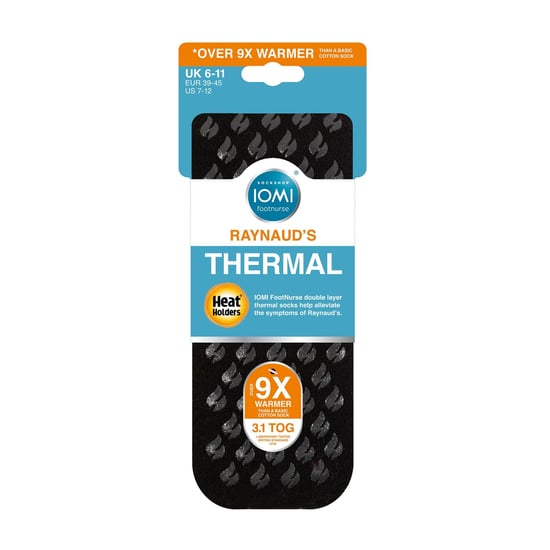 1 Pack Dikke 3.1 TOG Antislip Thermo Slippersokken voor Raynaud's - Image 2