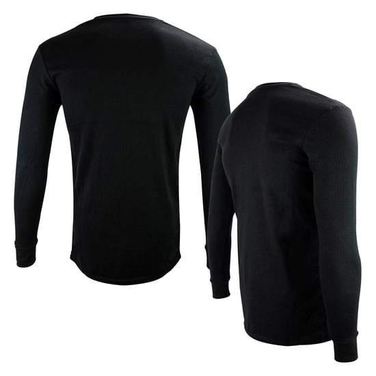 2-Pack Heren Thermo T-shirts Lange Mouw | Warme Winter Fleece Basislaag Top - Image 3