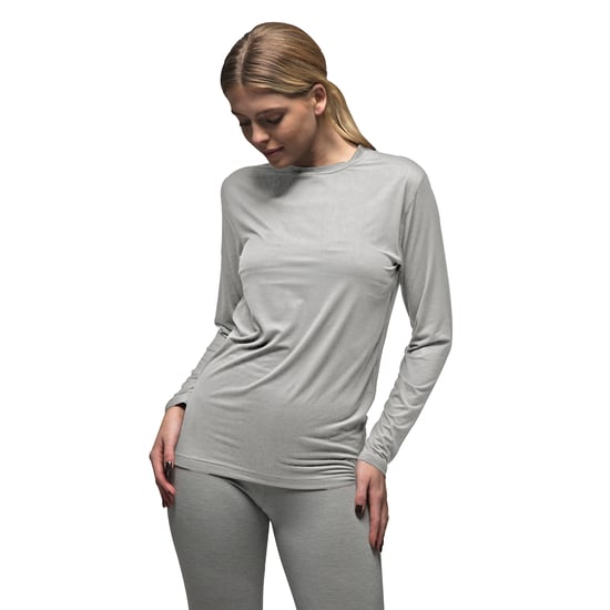Ultra Lite Fleece-Lined Thermo T-shirt voor Vrouwen | Dames Lange Mouwen Thermo T-shirt - Image 3
