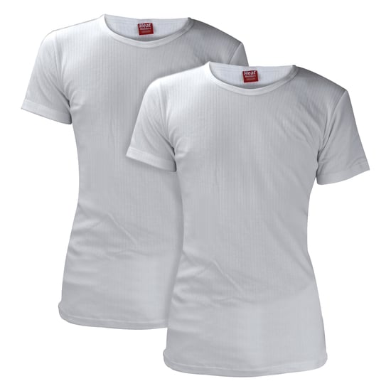 2-Pak Heren Korte Mouw Thermo Top voor de Winter - Image 1