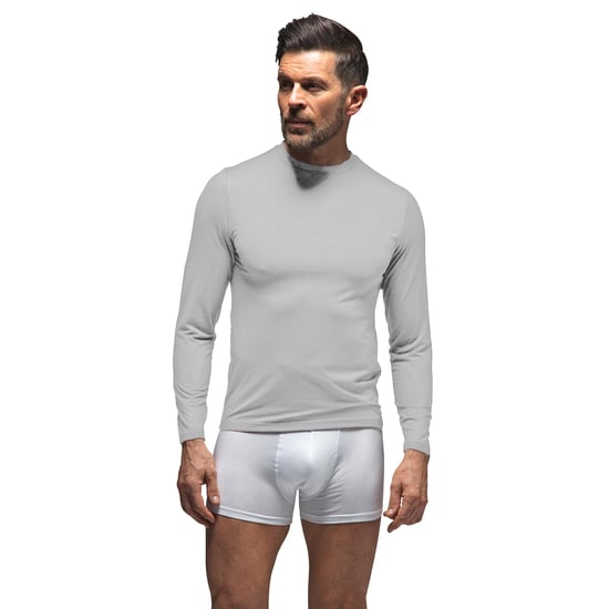 Heren Ultra Lite Lange Mouwen Thermisch Shirt | Fleece Gevoerd Basislaag Shirt - Image 3