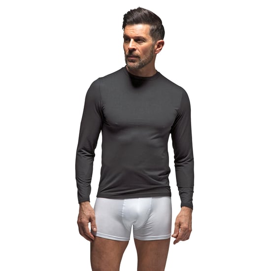 Heren Ultra Lite Lange Mouw Thermo Top | Fleece Gevoerde Basislaag Top - Image 3