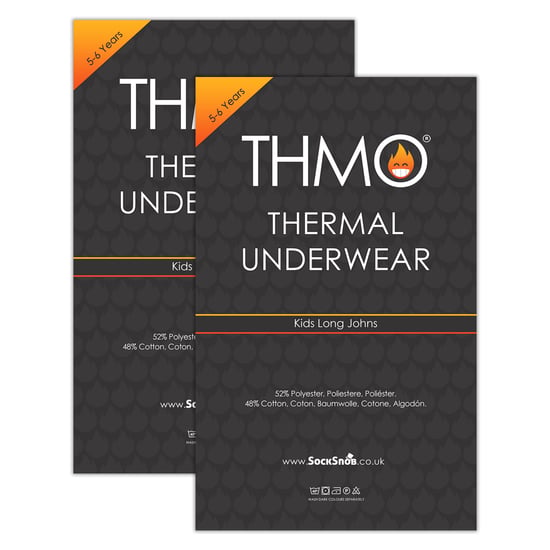 2-Pack Kinderthermal Ondergoed | Winter Basislaag Thermisch Ondergoed Onderstukken - Image 2