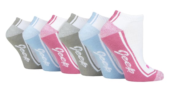 Dames 6-Pack Trainer Sokken | Ademend Gewatteerde Lage Sport Sokken - Image 1