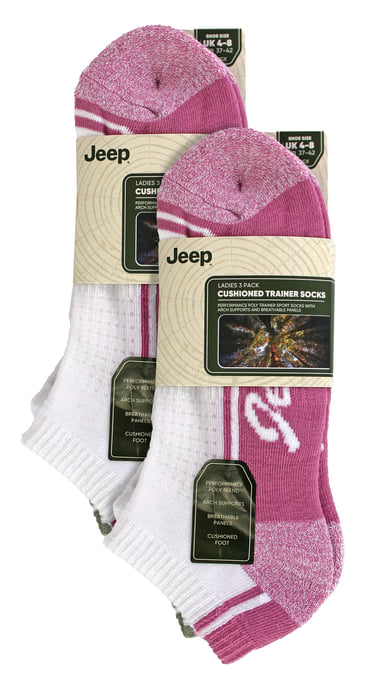 Dames 6-Pack Trainer Sokken | Ademend Gewatteerde Lage Sport Sokken - Image 2