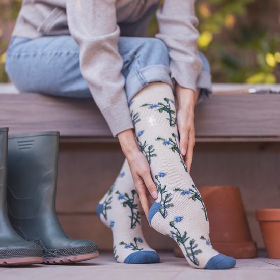 Lange Wellingtonlaarzen Sokken Voor Vrouwen | Bloemige Welly Sokken - Image 4