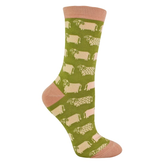 1 Verpakking Dames Novelty Dierenpatroon Bamboosokken - Image 1