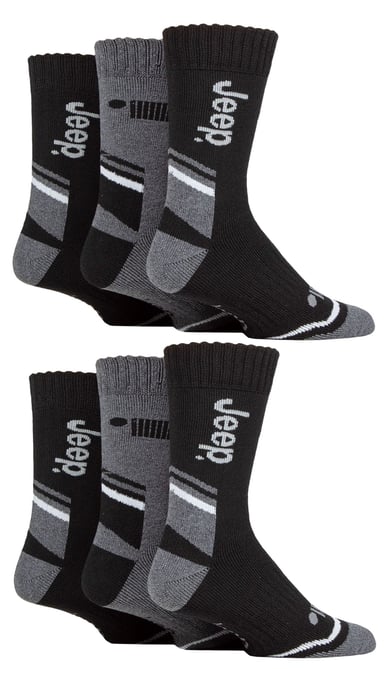 Heren 6-pack Wandelsokken | Polyester Buiten-sokken voor wandelen - Image 3