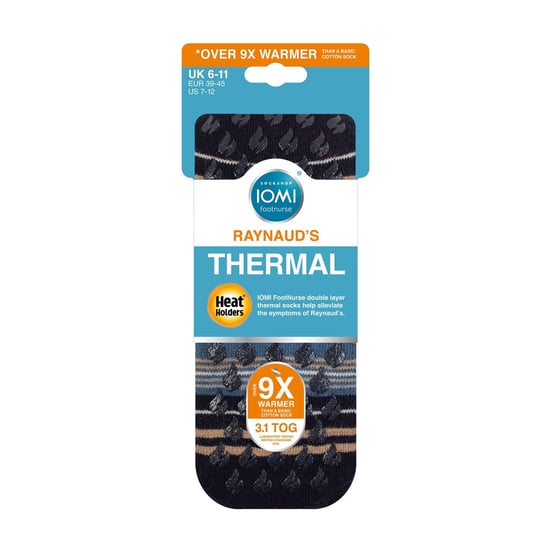 1 Pack Dikke 3.1 TOG Antislip Thermo Slippersokken voor Raynaud's - Image 2