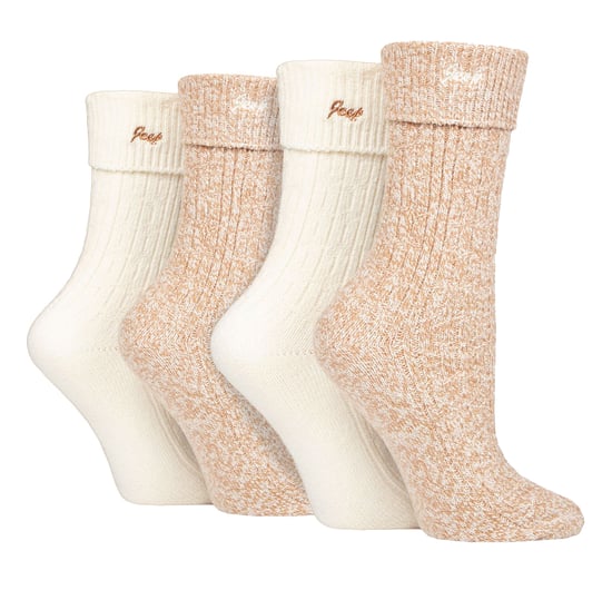 Dames 4-Pack Super Zachte Wandelsokken | Buitensokken voor Hiken - Image 3