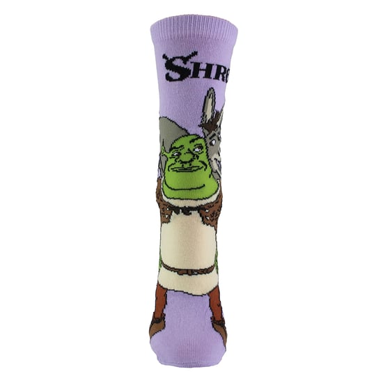 Dames Verjaardags Shrek & Donkey Sokken | Crew Grappige Kousen | Shrek Cadeaus - Image 3