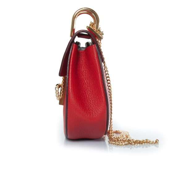 drew tas in rood leer - Image 2