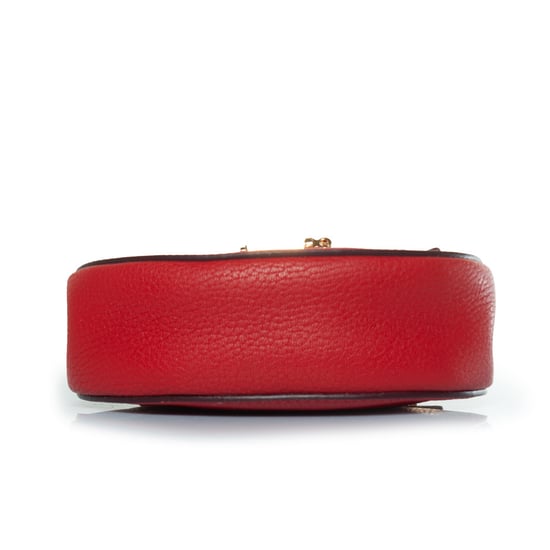 drew tas in rood leer - Image 5