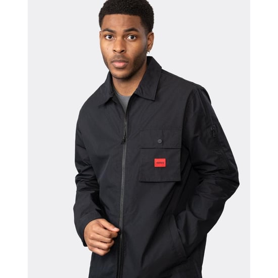 HUGO Emmond Mens Zip Overshirt - Image 5