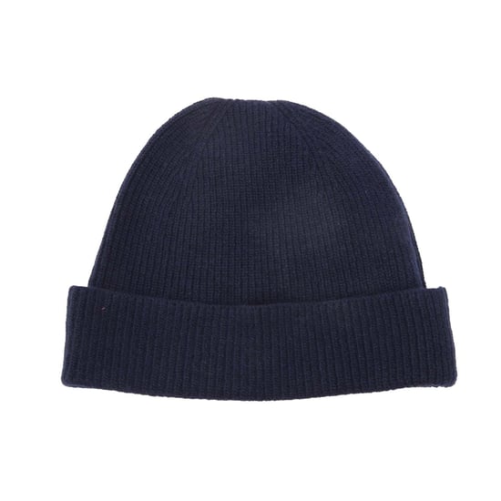 Accessoires Palm Angels Juniors Knit Logo Beanie in Navy-Wit - Image 2