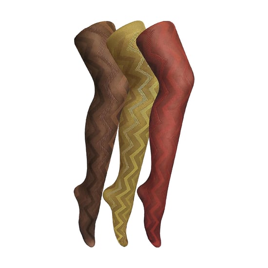 3-Pak Dames 80 Denier Panty’s | Zachte Patroon Panty’s - Image 1