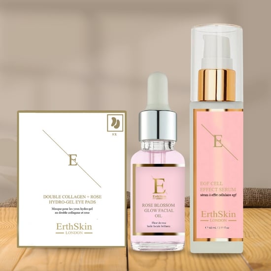 EGF CELL EFFECT SERUM 60ML + Rozenbloesem Glow Gezichtsolie 30ml +Double Collageen + Rozen Hydrogel Oogkompressen 5 X 2 - Image 3