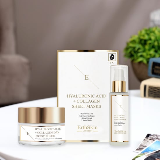 Hyaluronzuur & Collageen Dagcrème 50ml + Hyaluronzuur & Collageen Serum - 60ml + Hyaluronzuur & Collageen Masker - 3 vellen - Image 2