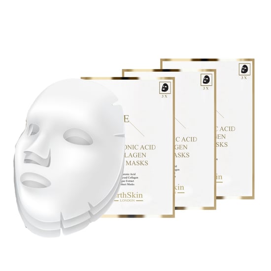 Hyaluronzuur & Collageen Masker - 3 vellen x 3 - Image 1