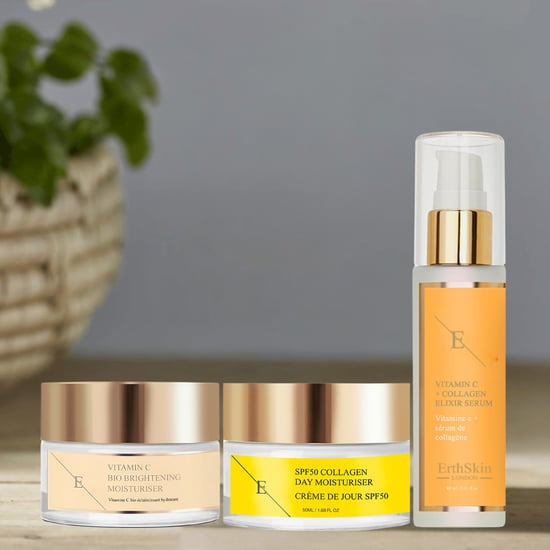 VITAMINE C + COLLAGEN ELIXIR SERUM 60ML + Vitamine C Bio Brightening Moisturiser 50ml +SPF 50 Collageen Dagcrème 50ml - Image 2