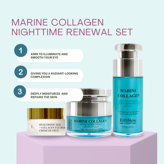 Marine Nachtcrème + Hyaluronzuur Oogcrème + Marine Collageen Nachtreparatieserum - Image 3