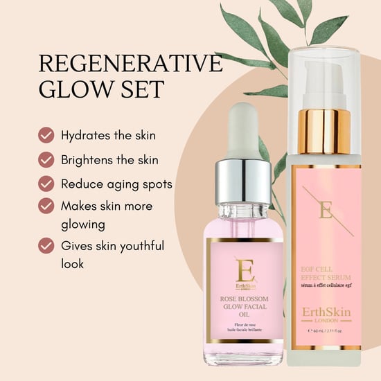 EGF CELL EFFECT SERUM 60ML + Rozenbloesem Glow Gezichtsolie 30ml - Image 2