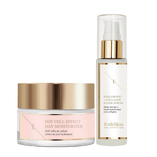 EGF Cel Effect Dag Moisturiser 50ml + Hyaluronzuur & Collageen Serum - 60ml - Image 2