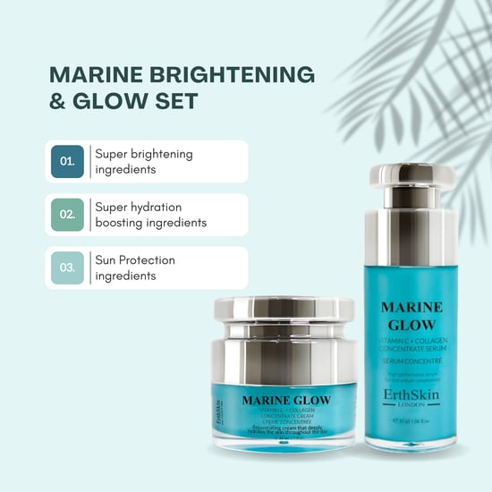 Marine Glow Vitamine C + Collageen Concentraat Serum 30ml + Marine Glow + Vitamine C Concentraat Crème 50ml - Image 2