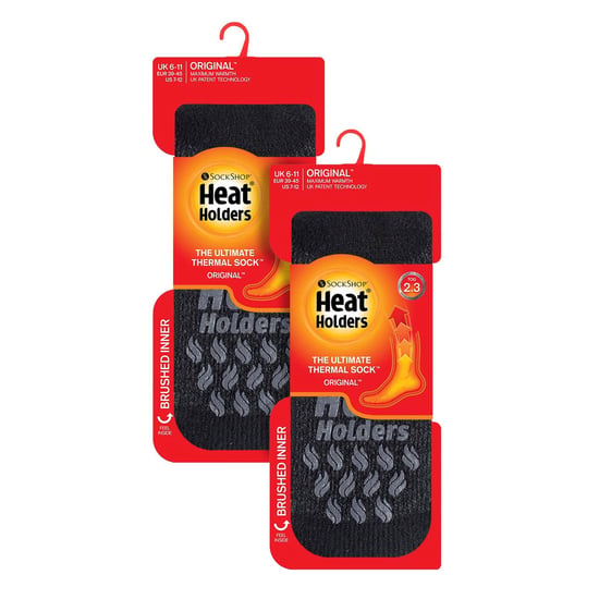 2 Paar Mannen Winter Crew Slippersokken - Image 2