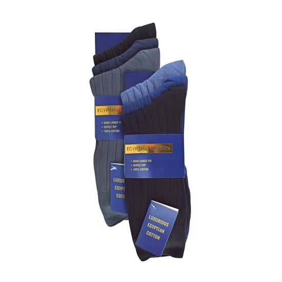 6-pack Mannen 100% Egyptisch Katoenen Dressokken - Image 2